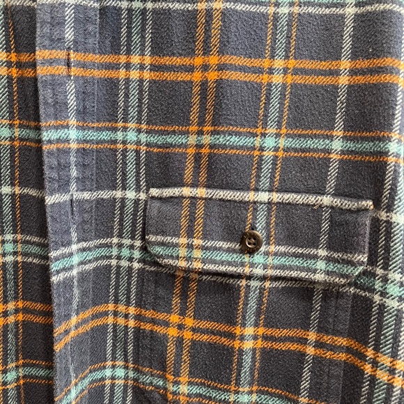 L.L. Bean Midnight Sky Organic Cotton Flannel - Picture 3 of 12